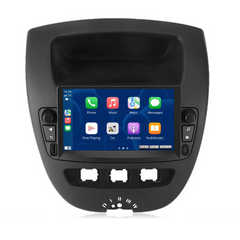 107, C1, Aygo 2005-2014 – 7" rádio s Apple CarPlay a Android Auto 