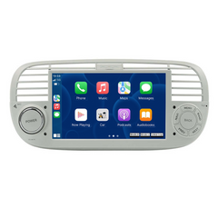Fiat 500 07-15 - 7" rádio s Apple CarPlay a Android Auto