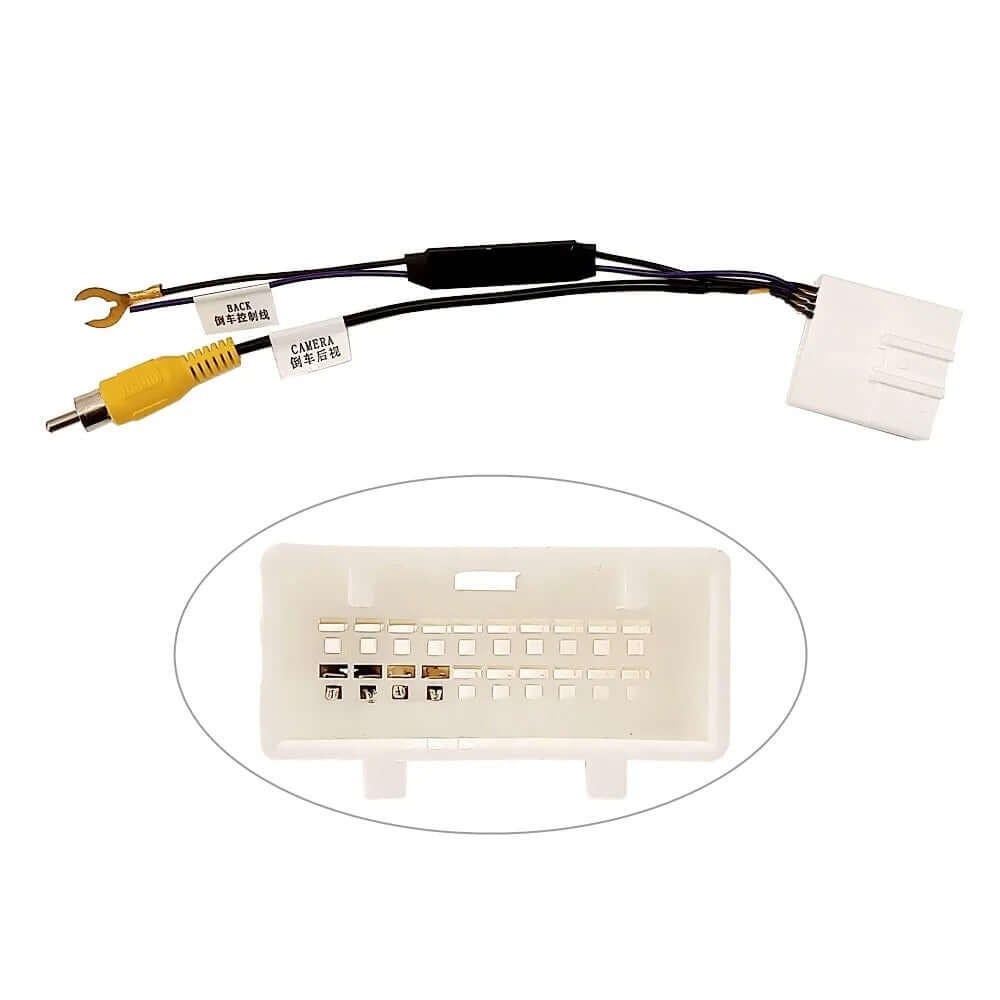 Adaptérový kabel Toyota - Originální couvací kamera k dodatečně instalovanému rádiu – Carmediaeurope.com