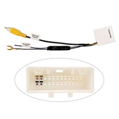 Adaptérový kabel Toyota - Originální couvací kamera k dodatečně instalovanému rádiu – Carmediaeurope.com
