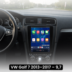 VW Golf 13–17 – 9,7” rádio s Apple CarPlay a Android Auto