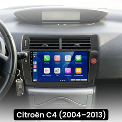 Citroën C4 04-13 - 9" rádio s Apple CarPlay a Android Auto