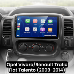 Opel Rádio Vivaro/Renault Traffic/Fiat Talento 14-21 - 9" s Apple CarPlay a Android Auto