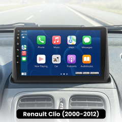 Renault Clio 00-12 - 9" rádio s Apple CarPlay a Android Auto