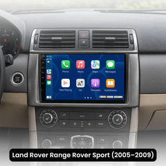 Range Rover Sport 05-09 – 9" rádio s Apple CarPlay a Android Auto