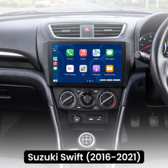 Suzuki Swift 16-21 - 9" rádio s Apple CarPlay a Android Auto