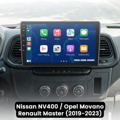 Nissan NV400 / Opel Movano / Renault Master 19-23-10.1 "Rádio s Apple CarPlay & Android Auto