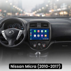 Nissan Micra 10-17 - 9" rádio s Apple CarPlay a Android Auto