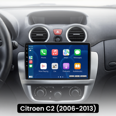 Citroen C2 06-13/Peugeot 206 04-08 - 9" rádio s Apple CarPlay a Android Auto