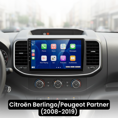 Citroën Berlingo/Peugeot Partner 08-19 - 9" rádio s Apple CarPlay a Android Auto