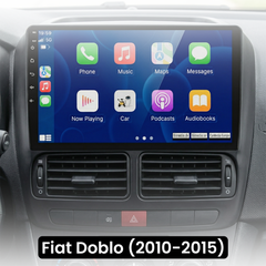 Fiat Doblo 10-15 - 9" rádio s Apple CarPlay a Android Auto
