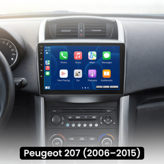 Peugeot 207 06-15 - 9" rádio s Apple CarPlay a Android Auto