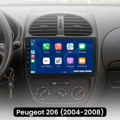 Peugeot 206 04-08 - 9 "Rádio s Apple CarPlay a Android Auto