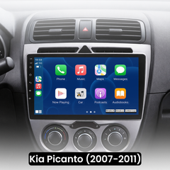 Kia Picanto 07-11 - 9" rádio s Apple CarPlay a Android Auto