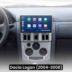 Dacia Logan 04-08 - 9" rádio s Apple CarPlay a Android Auto