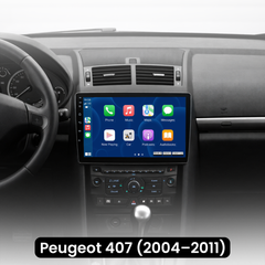 Peugeot 407 04-11 - 9" rádio s Apple CarPlay a Android Auto