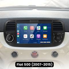 Fiat 500 07-15 - 7" rádio s Apple CarPlay a Android Auto