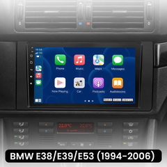 BMW E38/E39/E53 - 9" autorádio s Apple CarPlay a Android Auto 