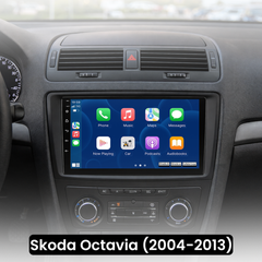 Škoda Octavia 04-13 - 9" rádio s Apple CarPlay a Android Auto