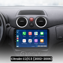 Citroën C2/C3 02-06 - 9" rádio s Apple CarPlay a Android Auto
