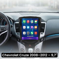 Chevrolet Cruze 08-12 - 9,7" rádio s Apple CarPlay a Android Auto