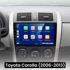 Toyota Corolla 06-13 - 9" rádio s Apple CarPlay a Android Auto