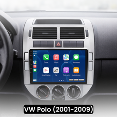 VW Polo 01-09 - 9" rádio s Apple CarPlay a Android Auto