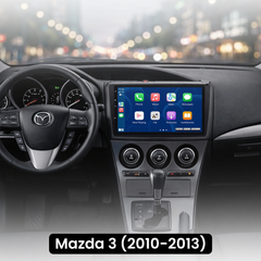 Mazda 3 10-13 - 9" rádio s Apple CarPlay a Android Auto