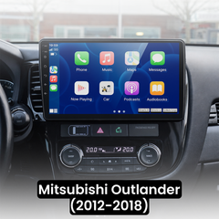 Mitsubishi Outlander 12-18 - 10,1" rádio s Apple CarPlay a Android Auto
