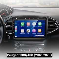 Peugeot 308/408 12-20 - 9" rádio s Apple CarPlay a Android Auto