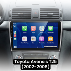 Toyota Avensis 02-08 - 9" rádio s Apple CarPlay a Android Auto