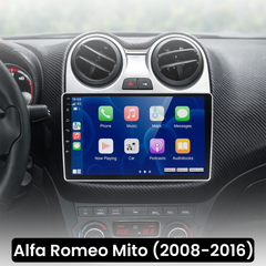 Alfa Romeo Mito 08-16 - 9" rádio s Apple CarPlay a Android Auto