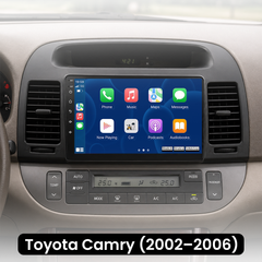 Toyota Camry 02-06 - 9" rádio s Apple CarPlay a Android Auto
