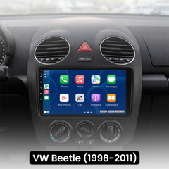VW Beetle 98-11 - 9" rádio s Apple CarPlay a Android Auto