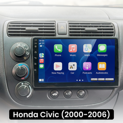 Honda Civic 00-06 - 9" rádio s Apple CarPlay a Android Auto