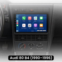 Audi 80 90-96 - 9" rádio s Apple CarPlay a Android Auto