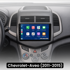 Chevrolet Aveo 11-15 - 9" rádio s Apple CarPlay a Android Auto