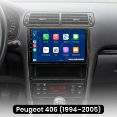 Peugeot 406 94-05 - 9" rádio s Apple CarPlay a Android Auto