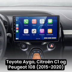 108, C1, Aygo 15-20 - 9" rádio s Apple CarPlay a Android Auto