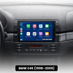 BMW E46 - 9" rádio s Apple CarPlay a Android Auto