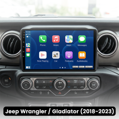 Jeep Wrangler 18-23 - 9" rádio s Apple CarPlay a Android Auto