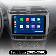 Seat Ibiza 12-16 - 9" rádio s Apple CarPlay a Android Auto