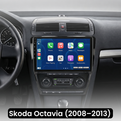 Škoda Octavia 08-13 - 10,1" rádio s Apple CarPlay a Android Auto