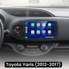Toyota Yaris 12-17 - 9" rádio s Apple CarPlay a Android Auto