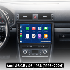 Audi A6 97-04 - 9" rádio s Apple CarPlay a Android Auto