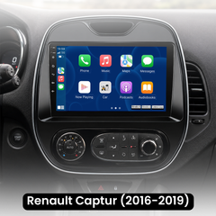 Renault Captur 16-19 - 9" rádio s Apple CarPlay a Android Auto