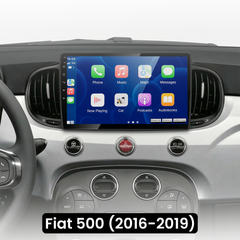 Fiat 500 16-19 - 9" rádio s Apple CarPlay a Android Auto