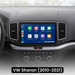VW Sharan 10-21 - 9" rádio s Apple CarPlay a Android Auto