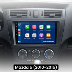 Mazda 5 10-15 - 9" rádio s Apple CarPlay a Android Auto