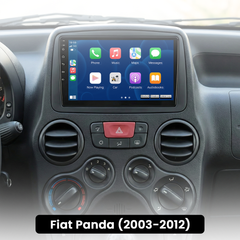 Fiat Panda 03-12 - 9" rádio s Apple CarPlay a Android Auto